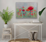 Load image into Gallery viewer, Healing Voices shown above a console table.
